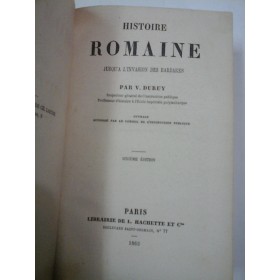 HISTOIRE  ROMAINE - V. DURUY